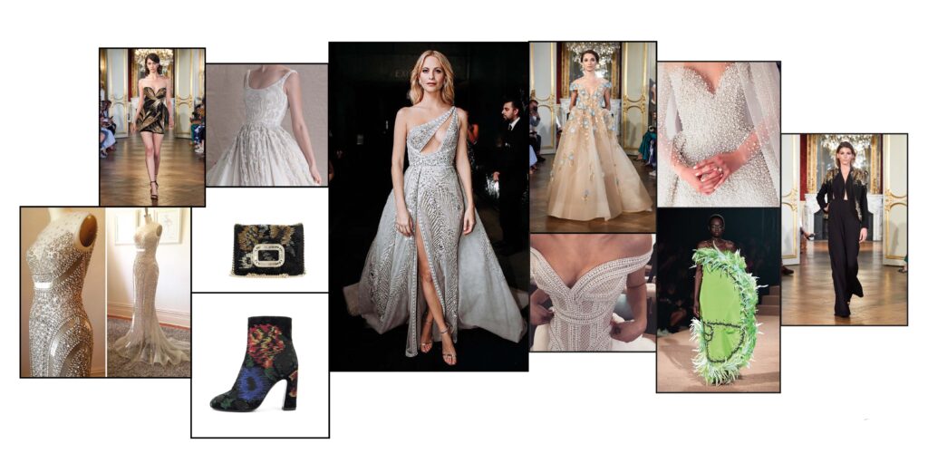 Ricamour is a hand embroidery supplier and exporter for couture, bridal wear, ready to wear, shoes, sashes, etc
