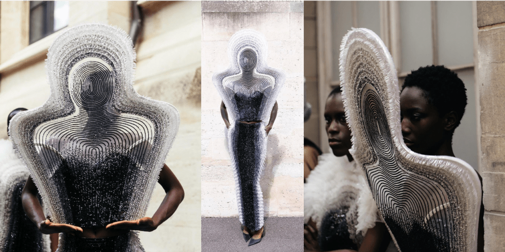 Couture embroidery inspiration by Ricamour embroideries