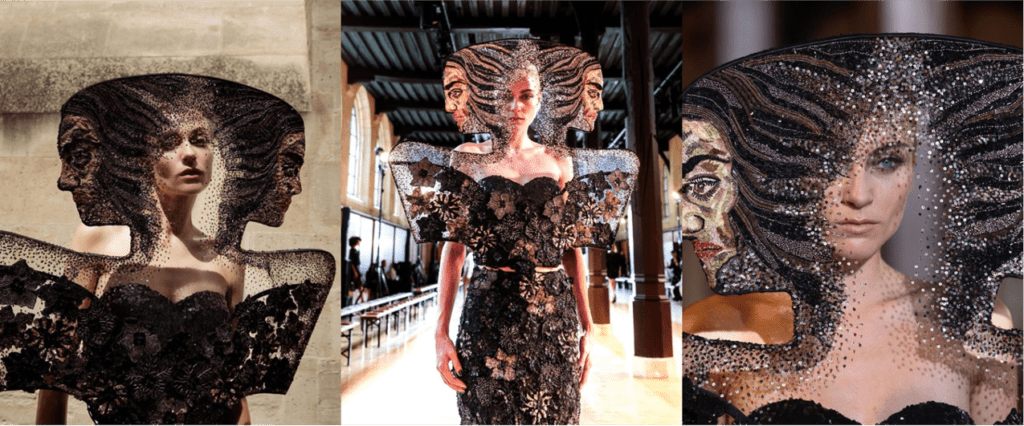 Couture embroidery inspiration by Ricamour embroideries