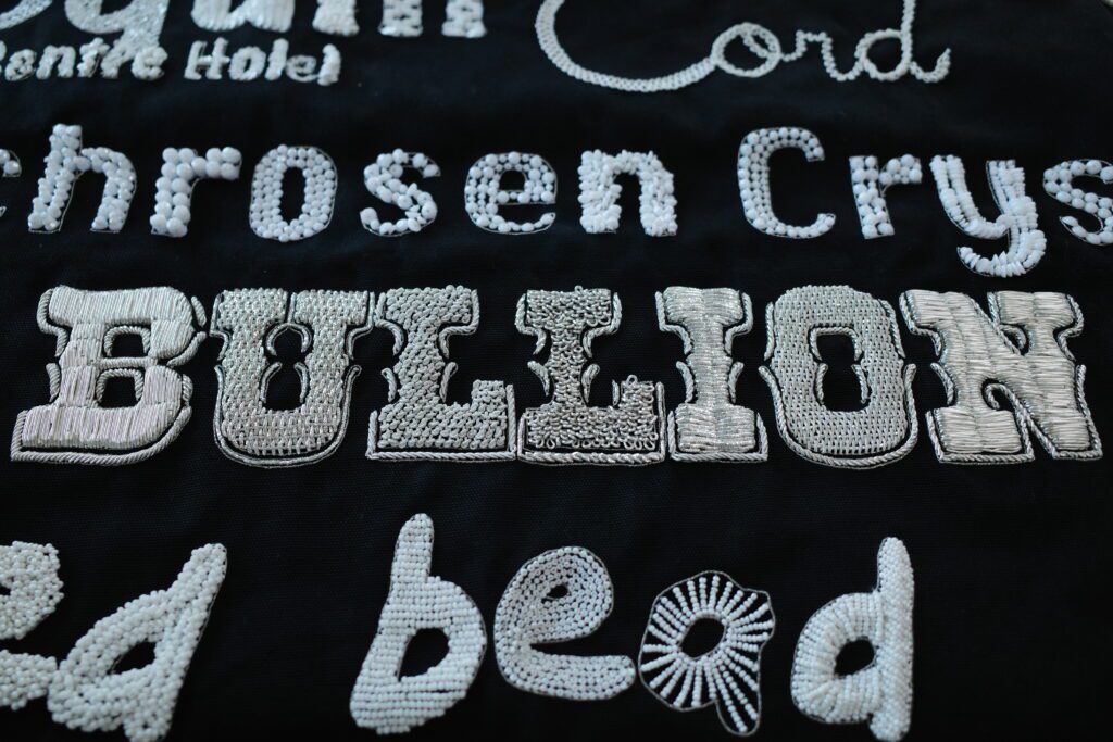 Limitless, hand embroidery by Ricamour Embroideries