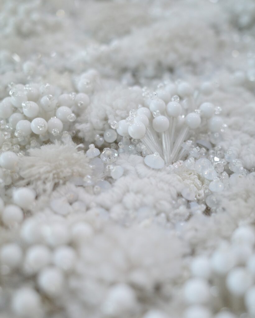 Luxury bridal embroidery by Ricamour Embroideries 